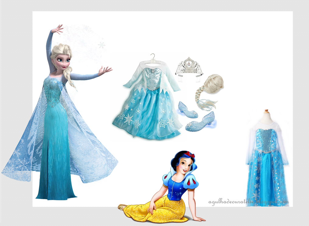 capa elsa frozen passo a passo