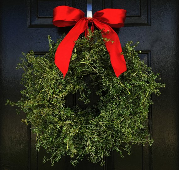 Put A WREATH on it.