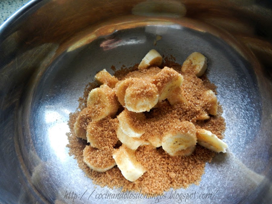 Budín vegano de banano