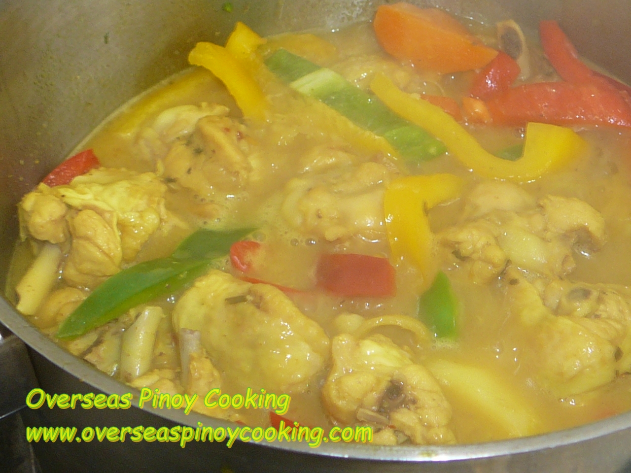 Chicken Wings Pinoy Curry Style
