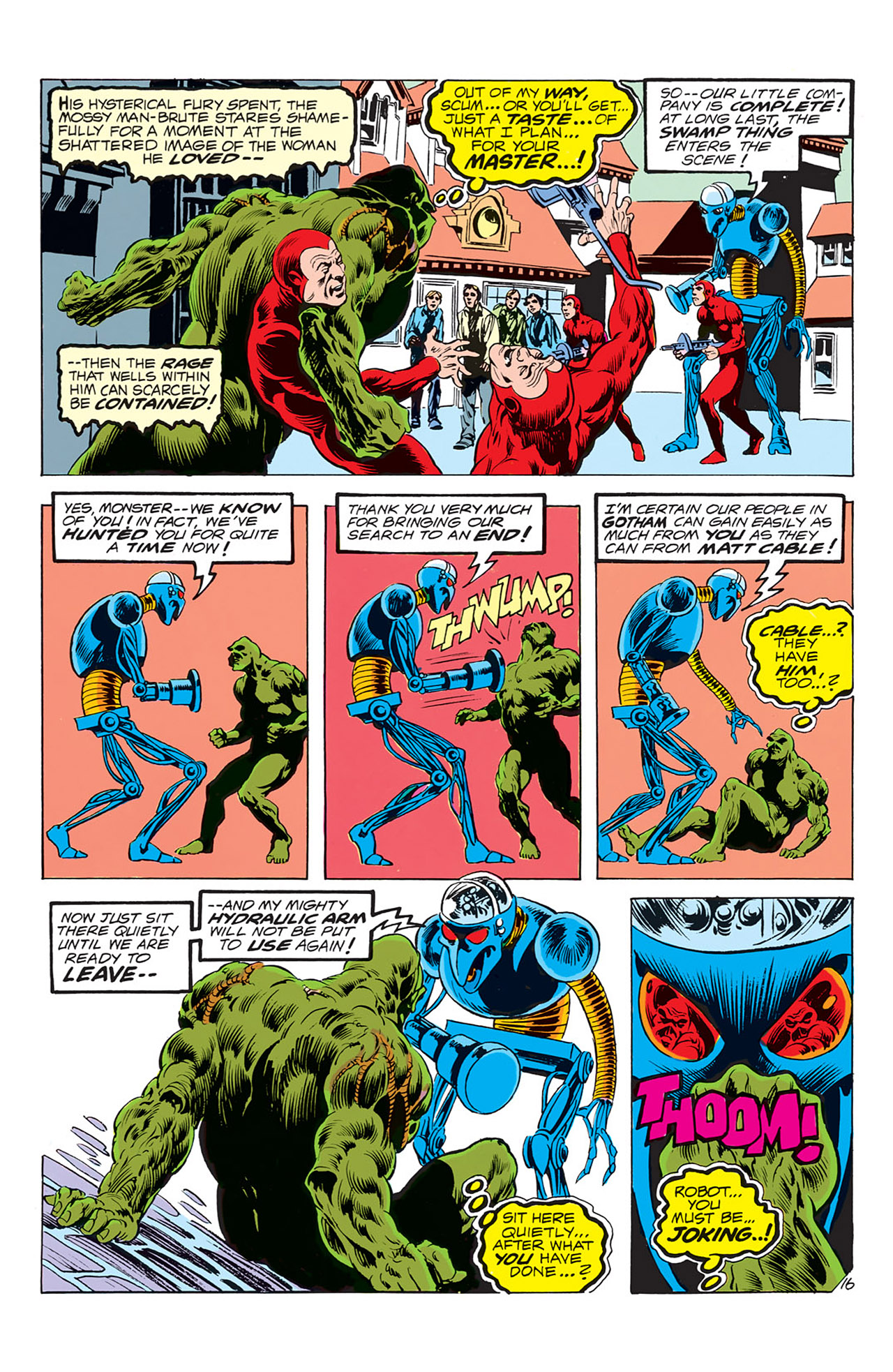 Read online Swamp Thing (1972) comic -  Issue #6 - 17