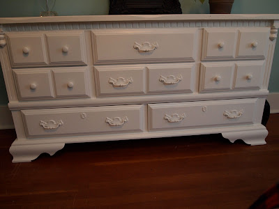 painted dresser, furniture transformations