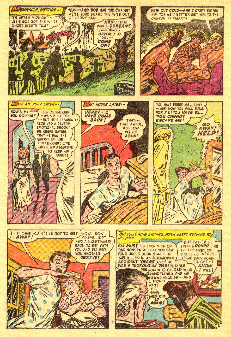 Read online Adventures Into The Unknown comic -  Issue #28 - 28