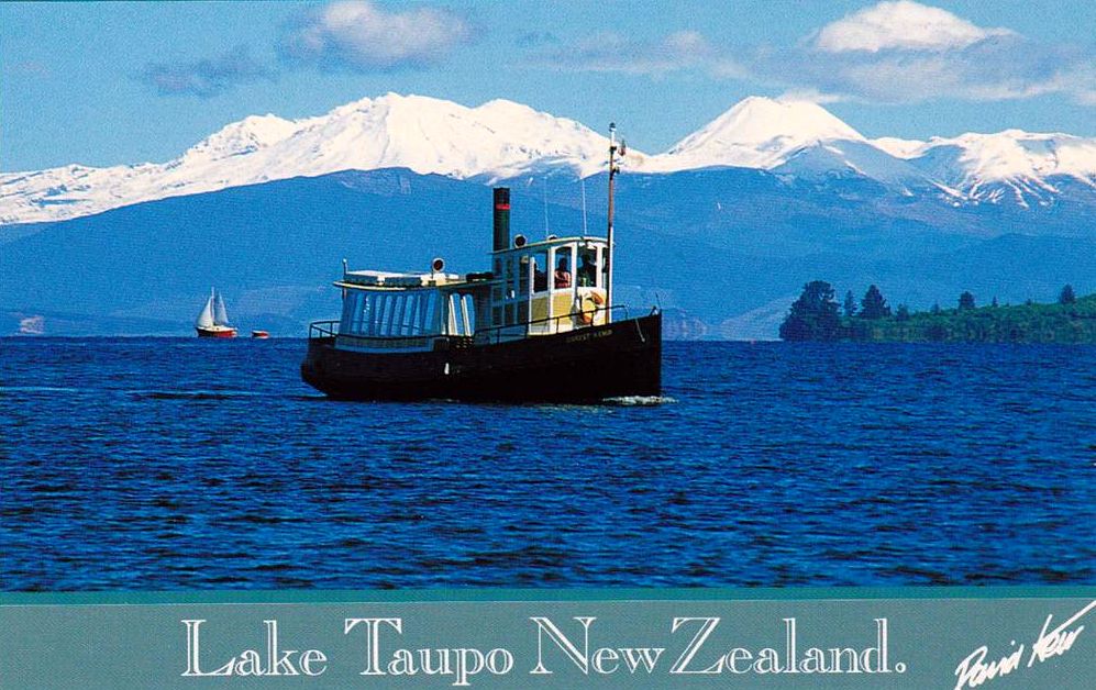 transpress nz pleasure cruise vessel on Lake Taupo