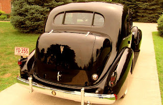 1937 Cadillac Fleetwood Brougham 60 Luxury Sedan 1937 Cadillac Fleetwood Brougham Rear