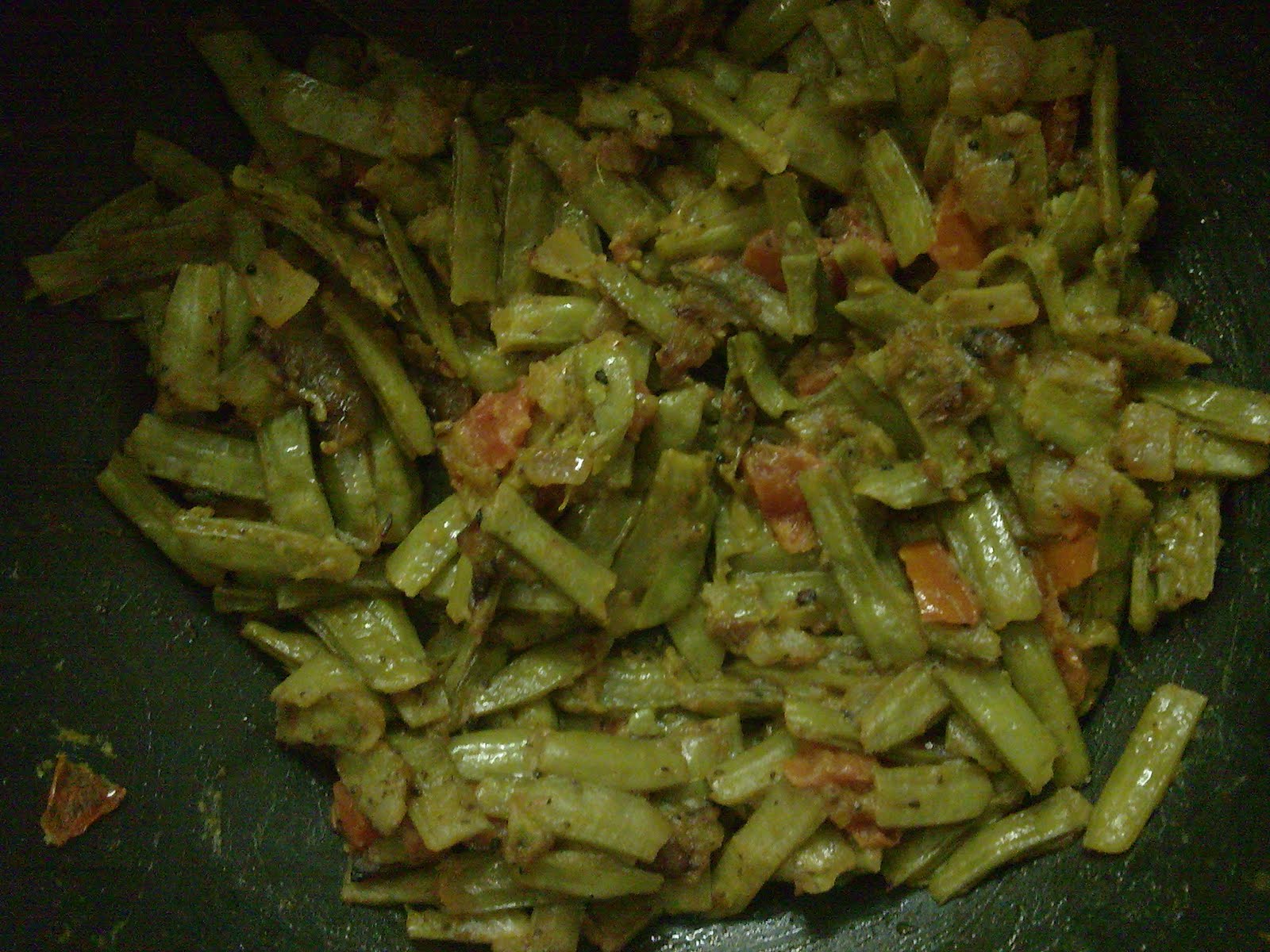 Ambrosia: gwar (gavar) ki phalli ki sabzi / cluster beans veggie