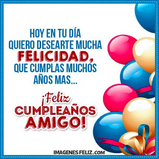 Feliz Cumpleaños Amigo