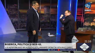 A7 TV: BISERICA, POLITICA ȘI BOXUL 🔴 Invitat: Vasile Tofan