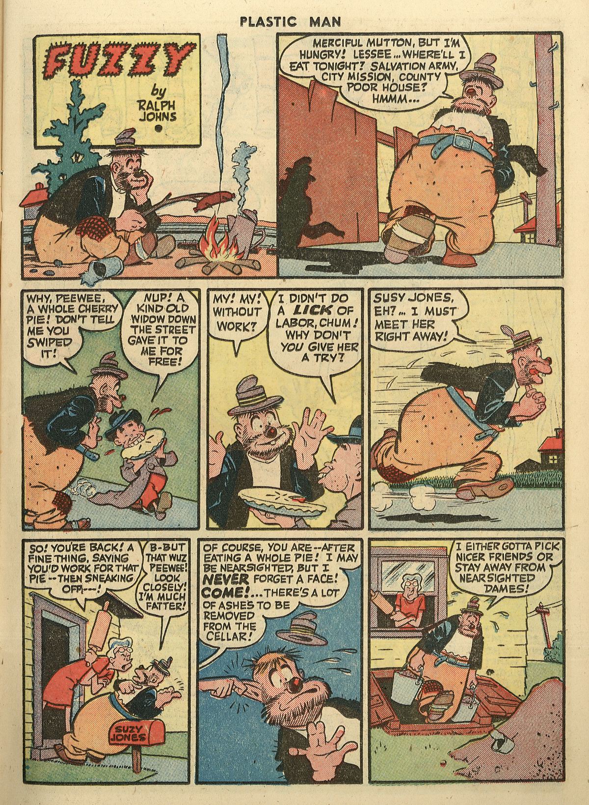 Read online Plastic Man (1943) comic -  Issue #3 - 15