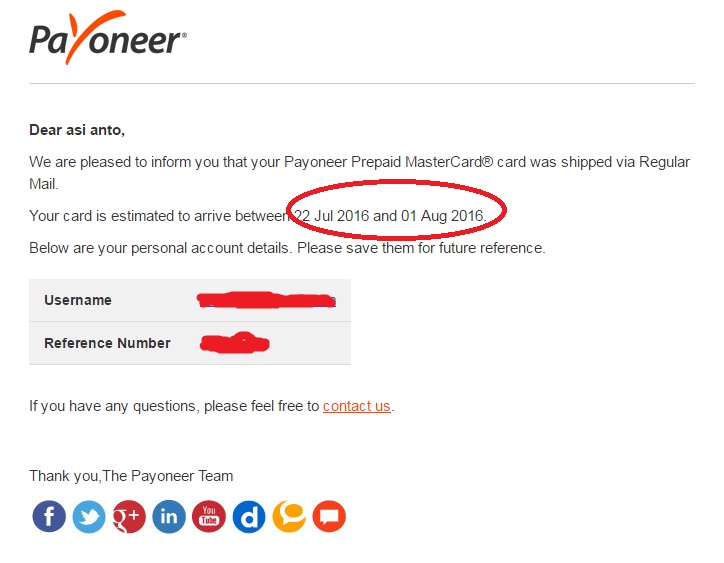 Cara Daftar Payoneer Gratis 2020 Dan Bonus 25 Tutorial Gambar Cara Daftar Payoneer