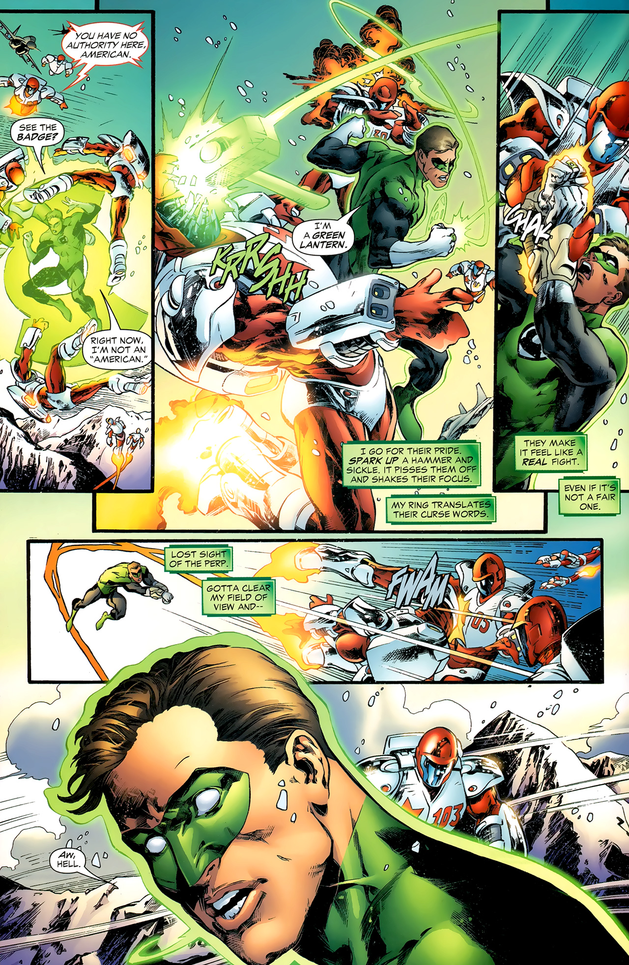 Read online Green Lantern (2005) comic -  Issue #10 - 5