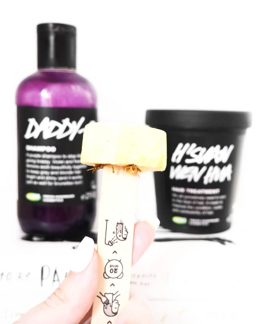 3 Lush Products For Bleach Damaged Blonde Hair Dainty Alice