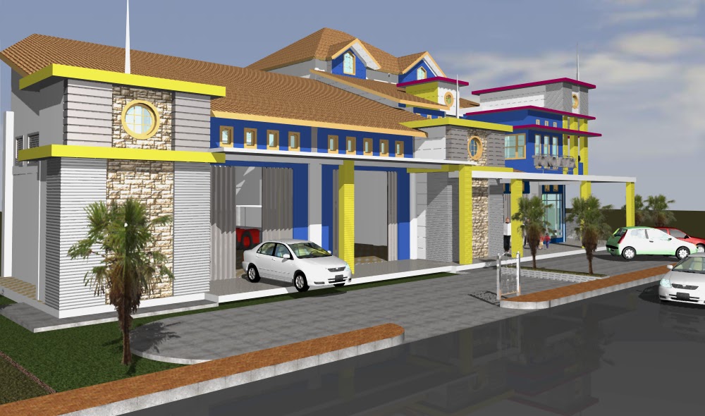 Desain Ruko Dengan Program Archicad | S U P E R N O V A