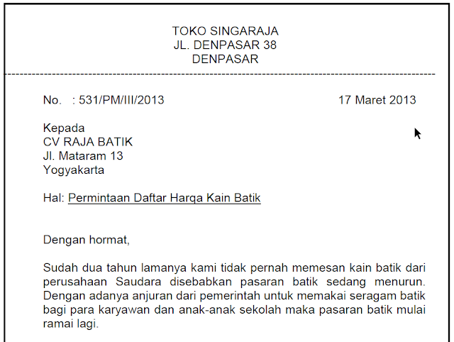 My Simple Blog Jenis Jenis Dan Bentuk Bentuk Surat