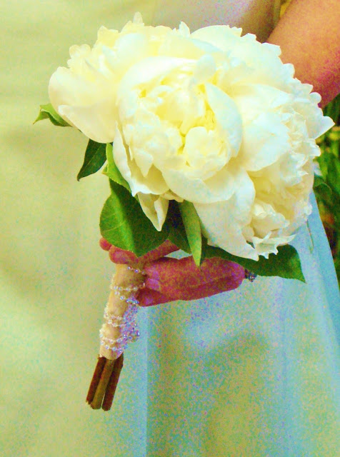 Petite Peony Bridal Bouquet by Stein Your Florist Co.