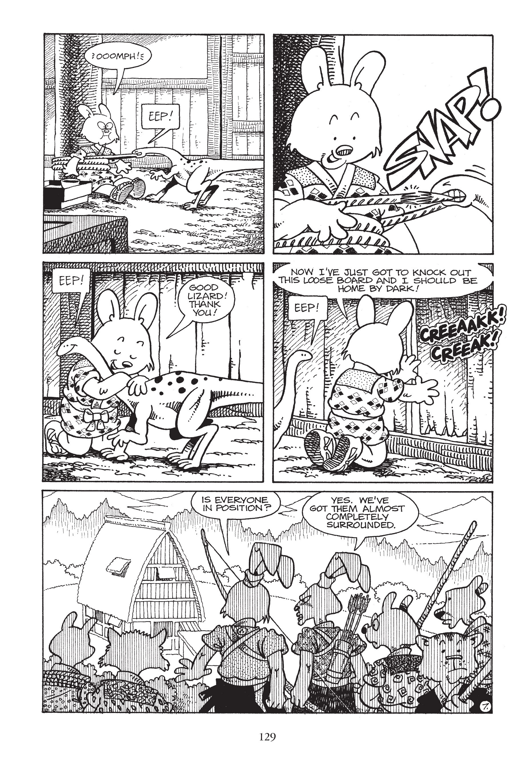 Read online Usagi Yojimbo (1987) comic -  Issue # _TPB 6 - 128