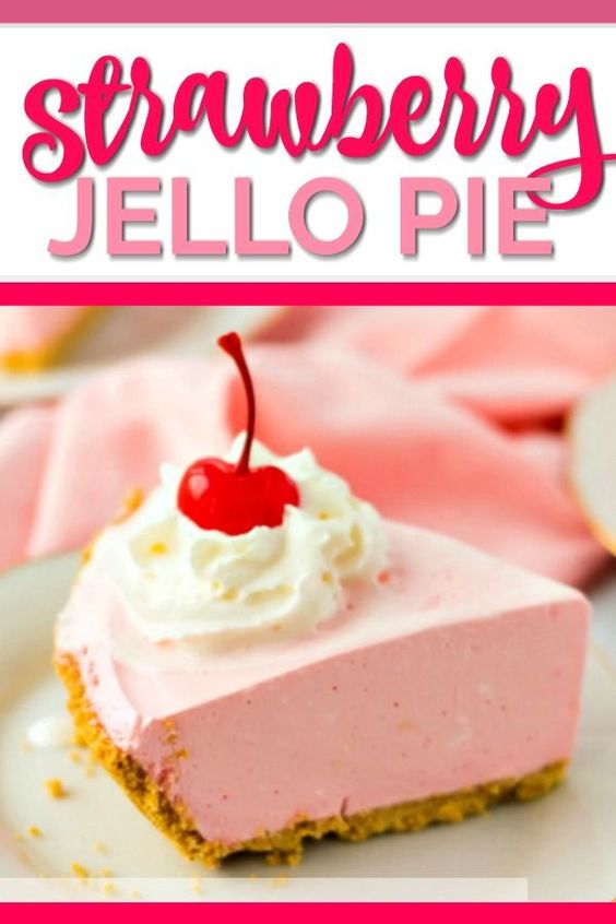 Jello Pie The Country Cook Easy Recipes
