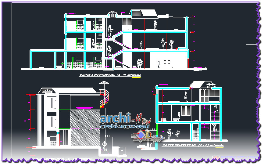 Download AutoCAD CAD DWG file Municipal city hall project Archinew