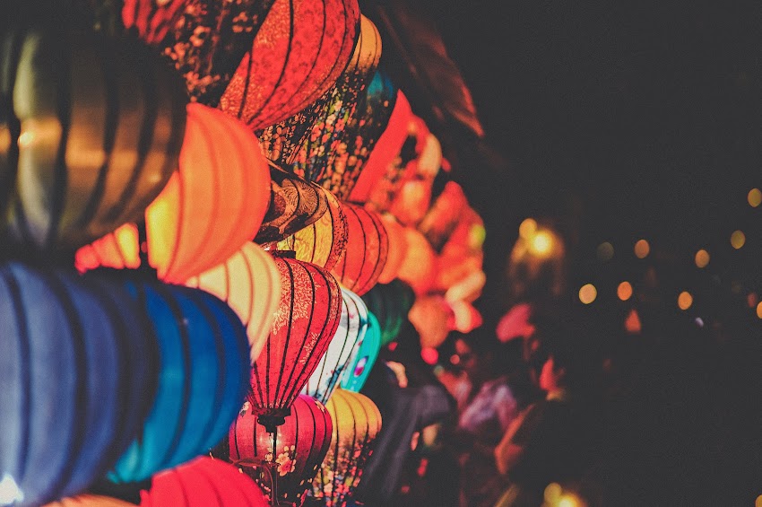 Colored Lanterns Colored Lanterns