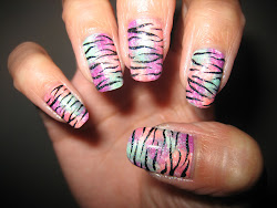 nails awesome zebra thanks nicole taking hope enjoy