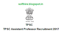 TPSC Assistant Professor Recruitment Notification