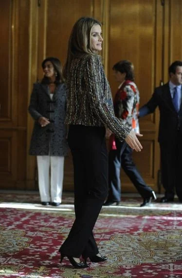 Crown Prince Felipe and Crown Princess Letizia in Oviedo for attend several meetings as part of 2012 Prince of Asturias Awards