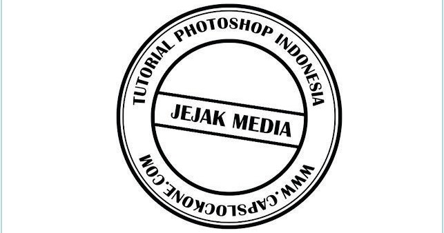 Cara Membuat Stempel Lingkaran Di ( Terbaru )