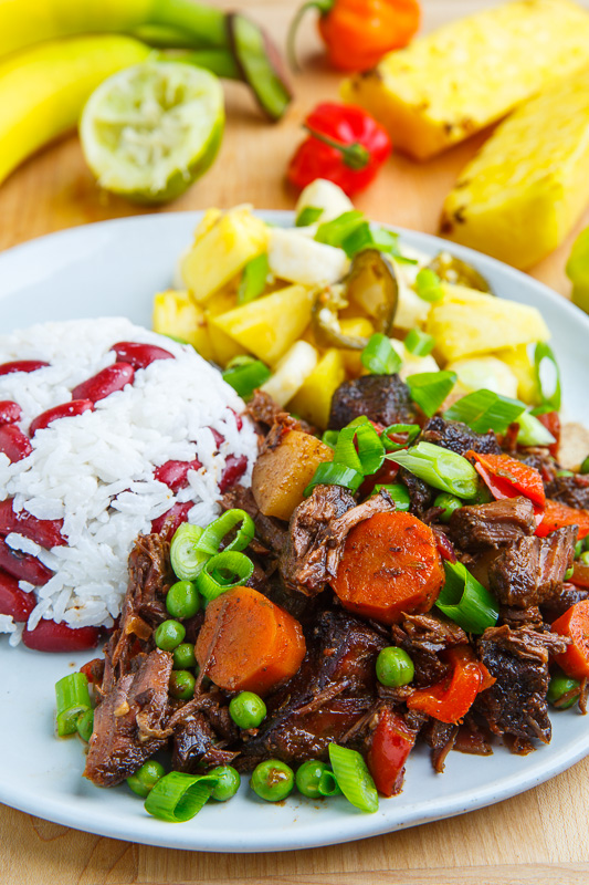 Jamaican Style Jerk Beef Stew Recipe on Closet Cooking