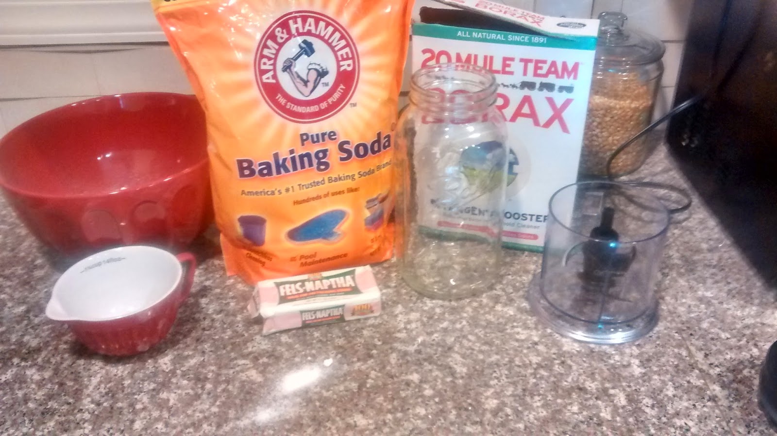 LewmanNation DIY Powdered Laundry Detergent