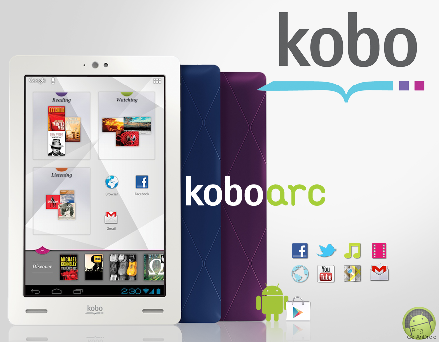 DESTAQUE KOBO LANÇA SUCESSOR DO KOBO VOX APELIDADO DE KOBO ARC