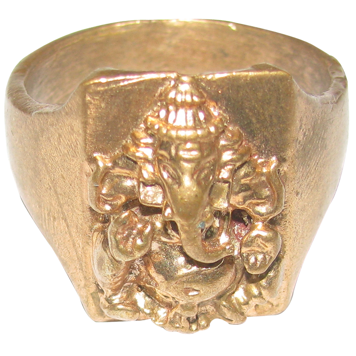 916 Gold - Ring - Biscuit Ring - Ganesh - 18.64/24 - ACEG | Lazada
