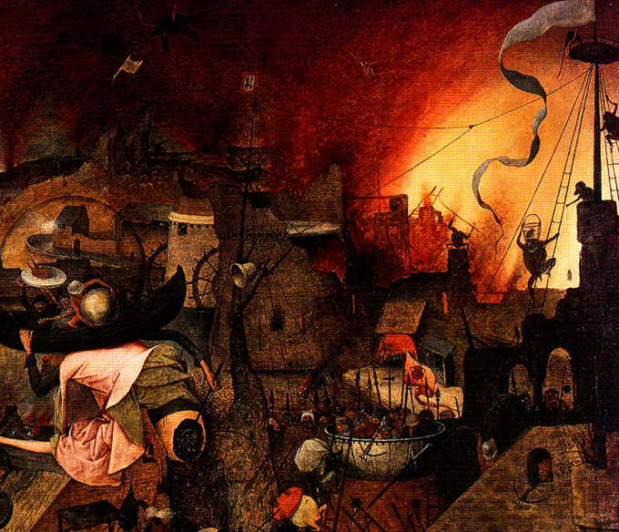 Безумная грета брейгель описание картины