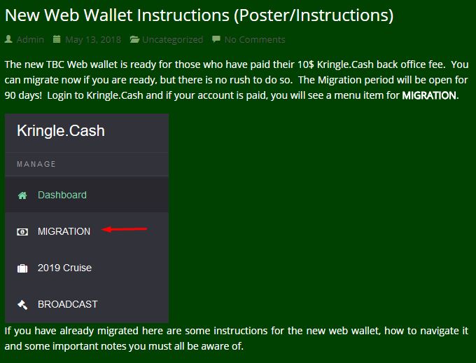 How to activate Kringle Cash sending button activation LearnCode