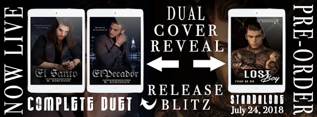 El Pecador by M. Robinson Release Blitz + Cover Reveal Lost Boy