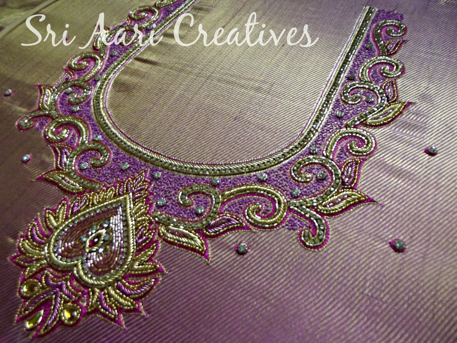 SRI AARI CREATIVES: Wedding Blouse Designs - Bridal Blouses