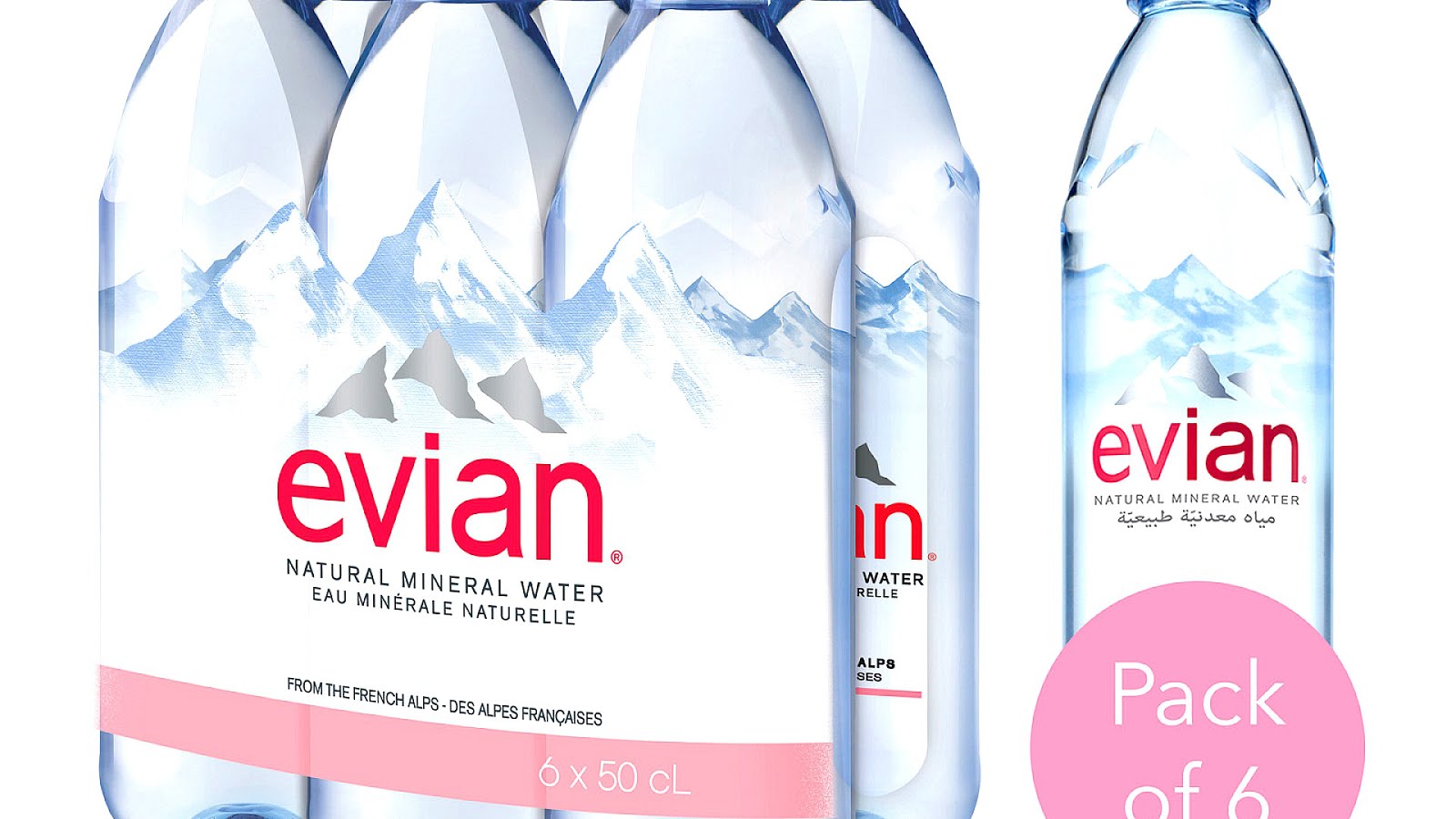 Evian French Mineral Water French Choices