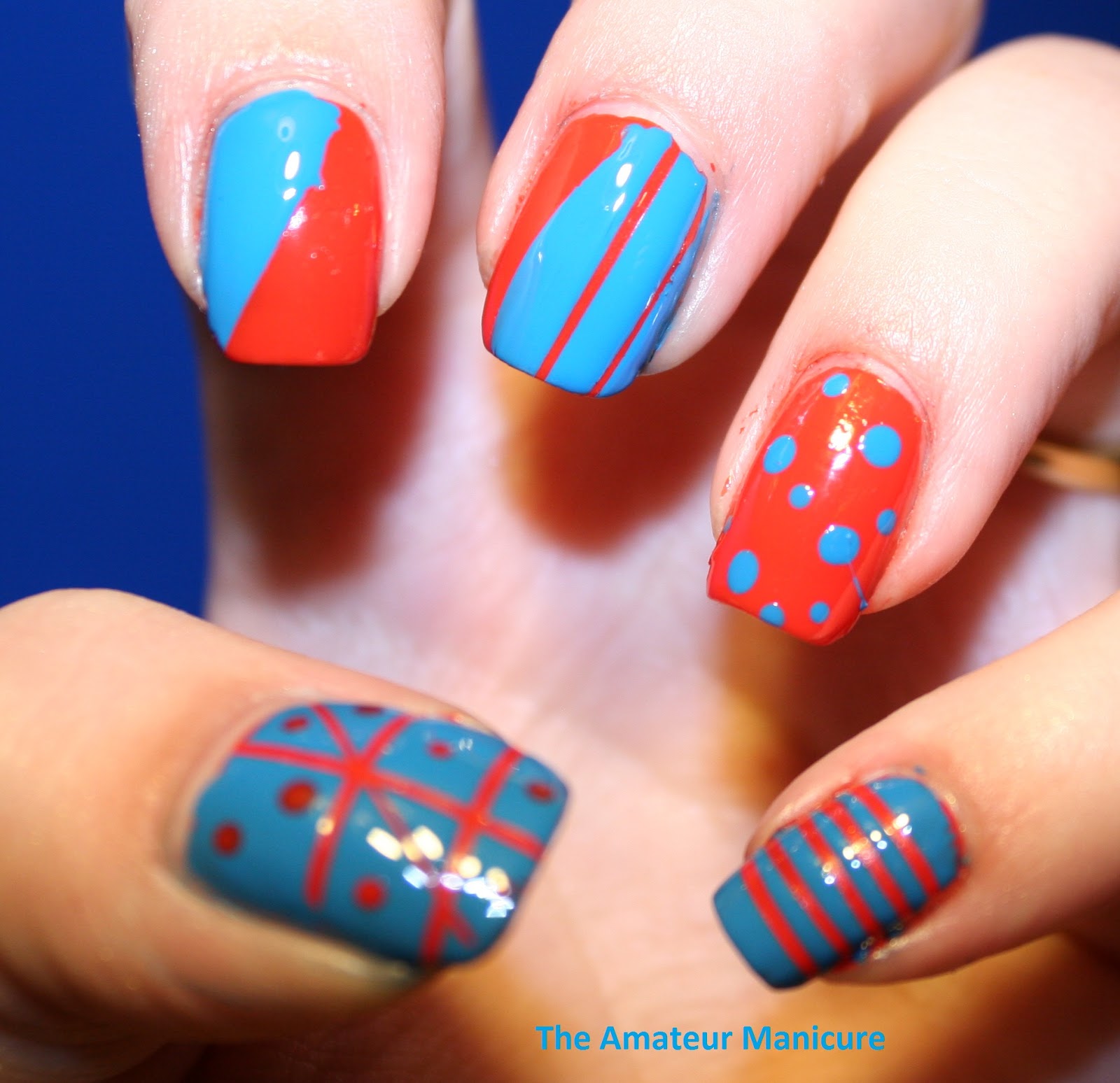 The Amateur Manicure: Day 16 31DC - Color Opposites
