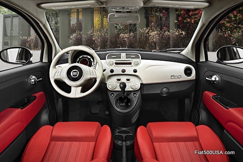 2014 Fiat 500 Dash