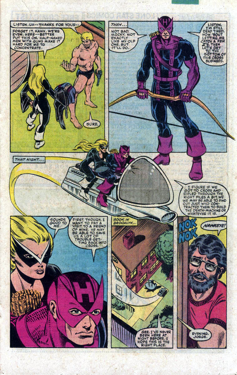 Read online Hawkeye (1983) comic -  Issue #2 - 16