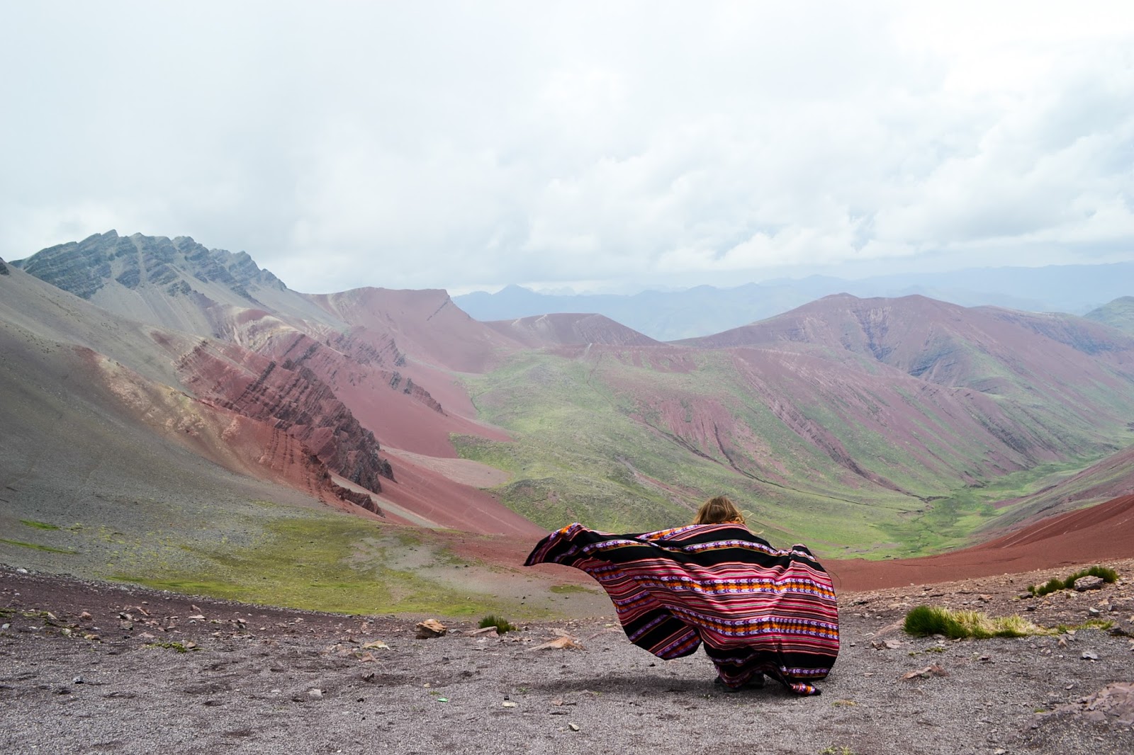 Rainbow Mountain, Red Valley, Peru