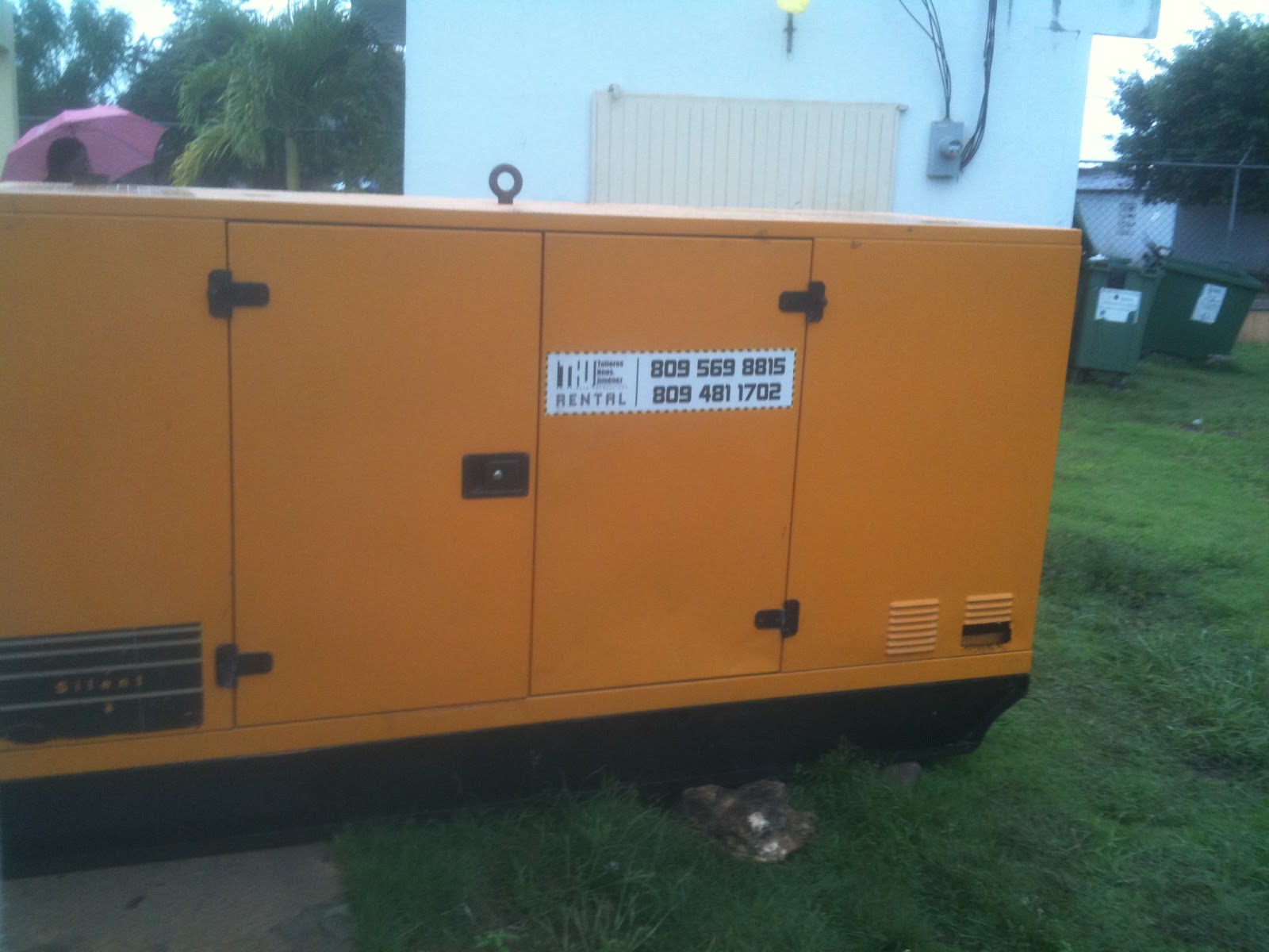 PLANTAS ELECTRICAS Y MAQUINARIAS Alquiler Planta Eléctrica SDMO 60KW en Hospital Hacienda Estrella