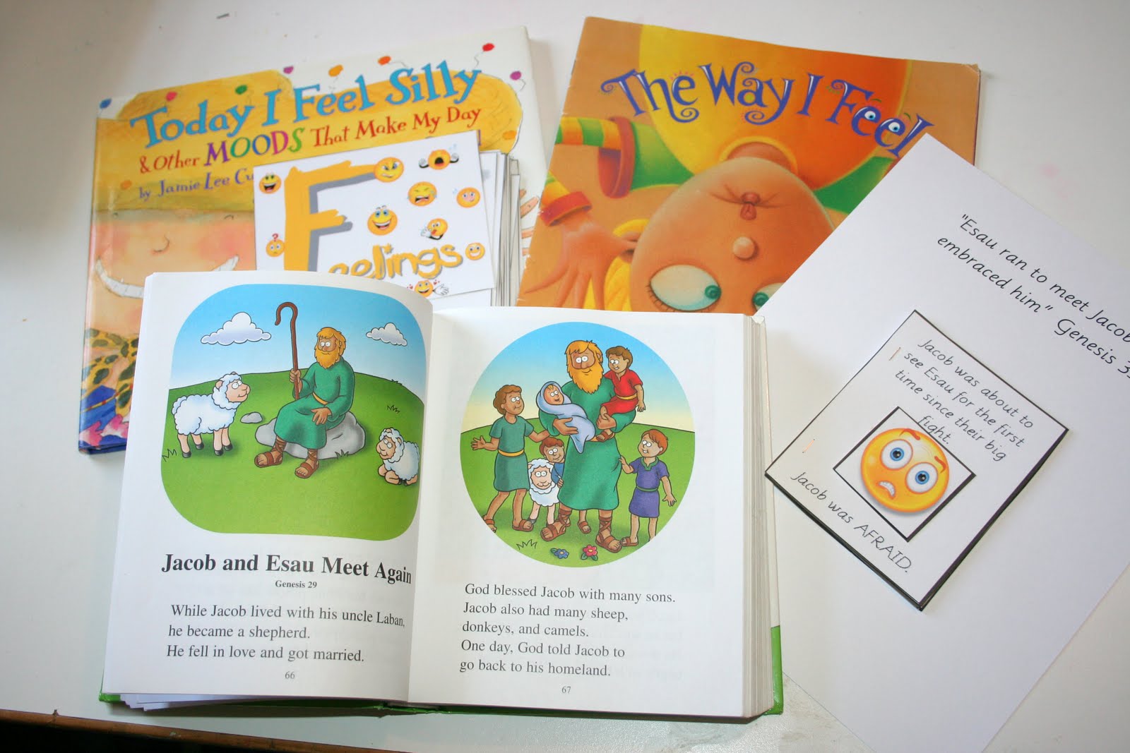 Our Country Road Jacob and Esau Meet AgainA Lesson on Feelings