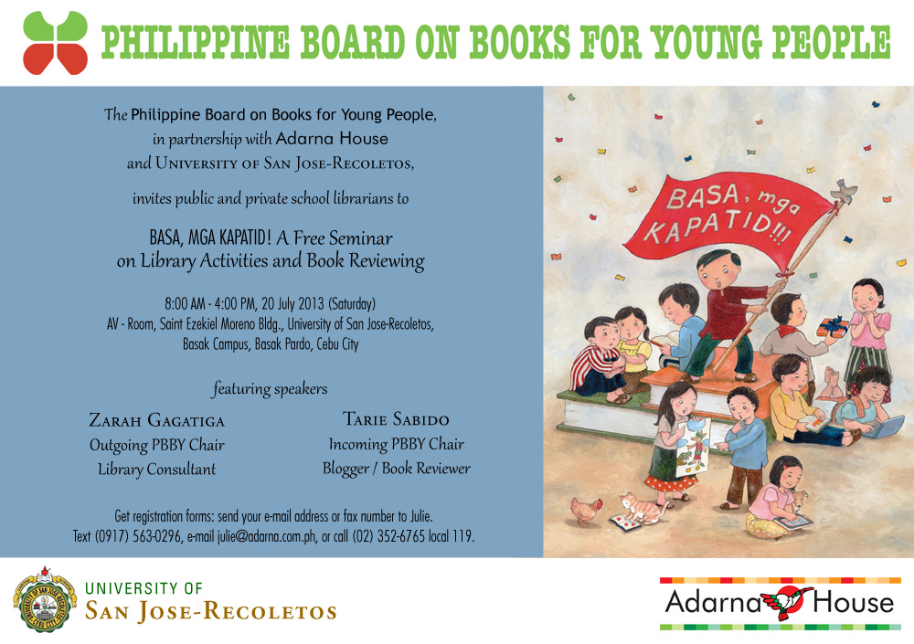 School Librarian In Action Celebrate Ncbd Pbby Seminar Workshop In Cebu