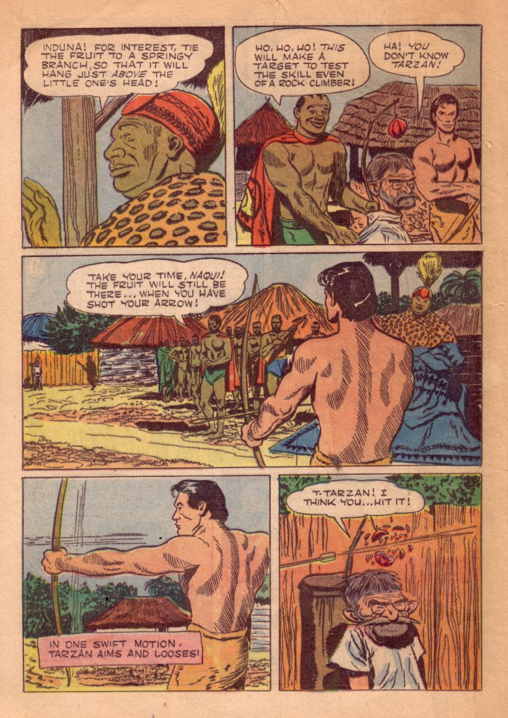 Read online Tarzan (1948) comic -  Issue #55 - 8