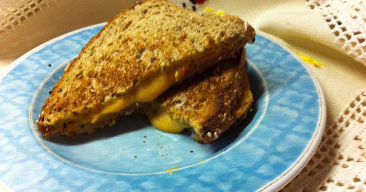 Barb's Plant Based Kitchen Vegan 'Oat' Cheese in a Grilled Cheese Sandwich