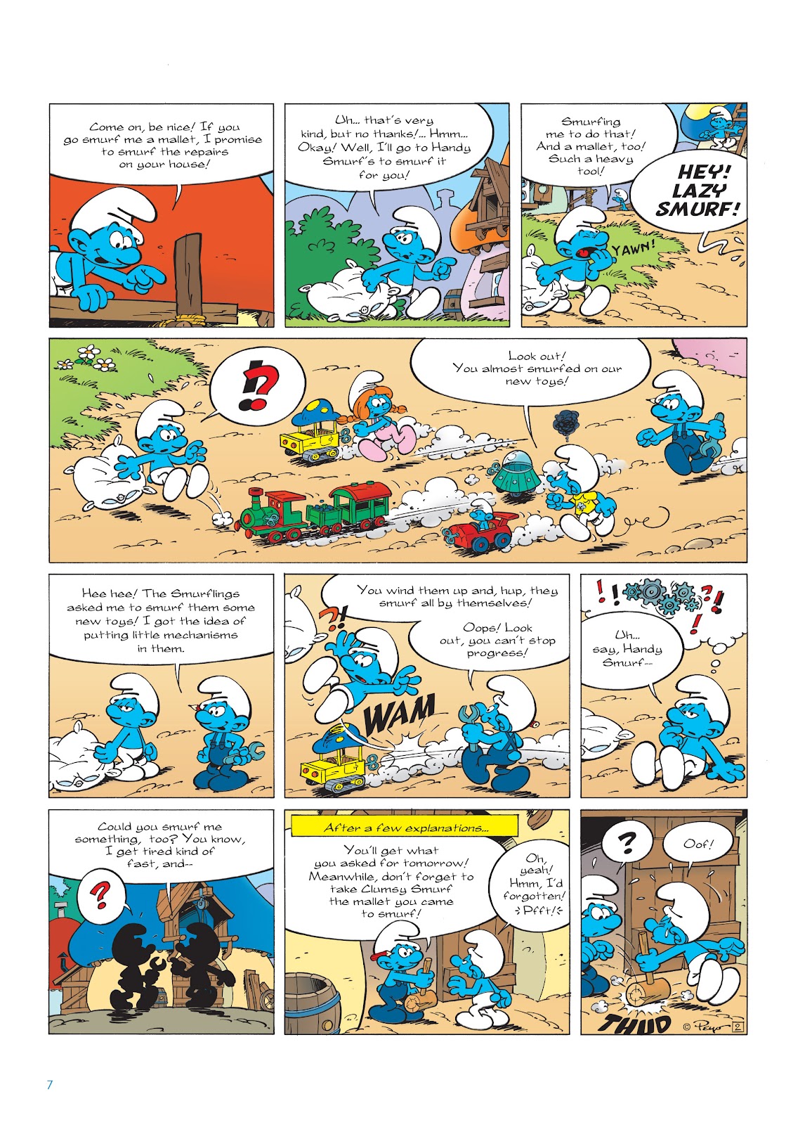 Read online The Smurfs comic -  Issue #23 - 7