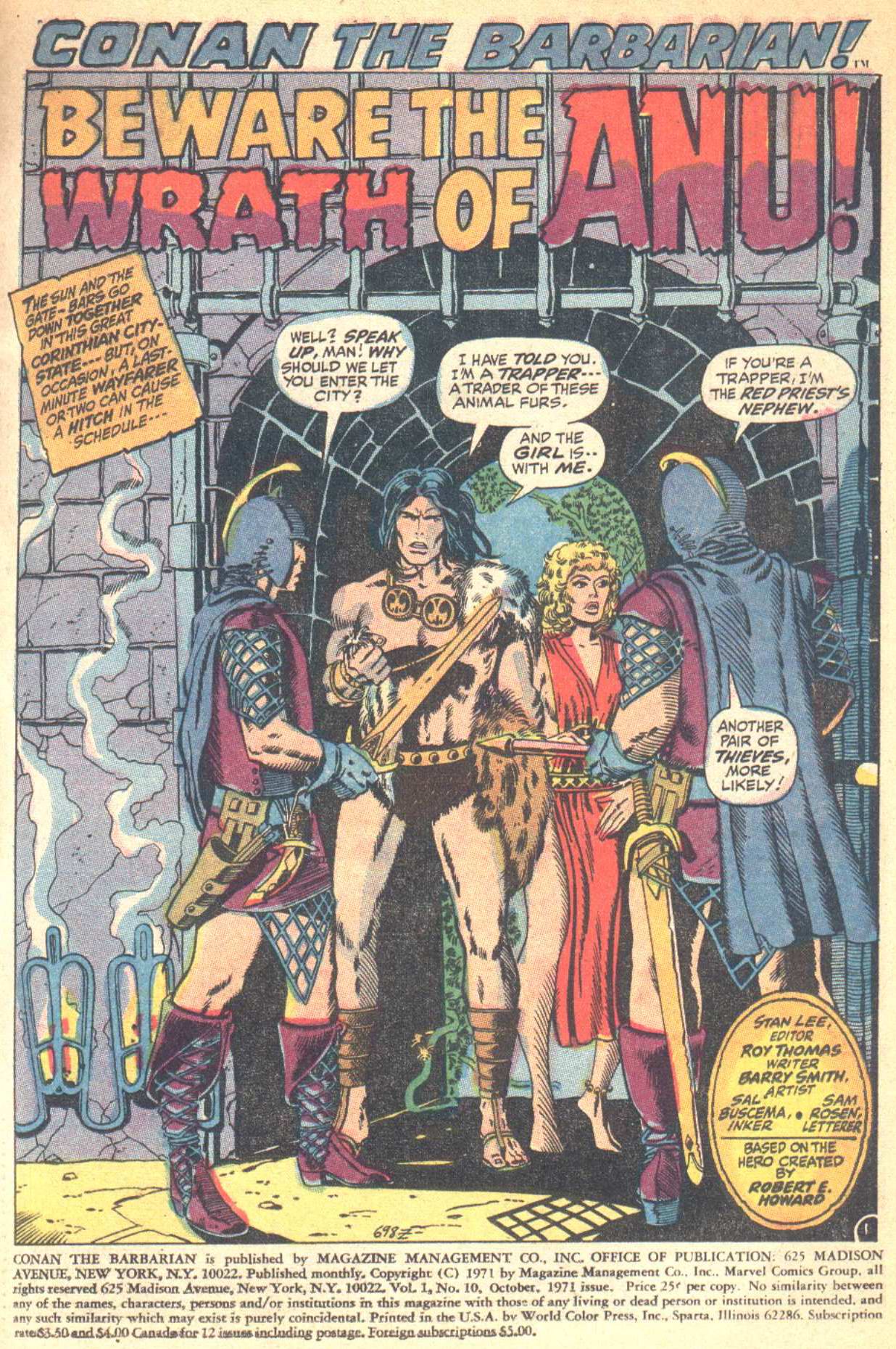 Conan the Barbarian (1970) Issue #10 #22 - English 2