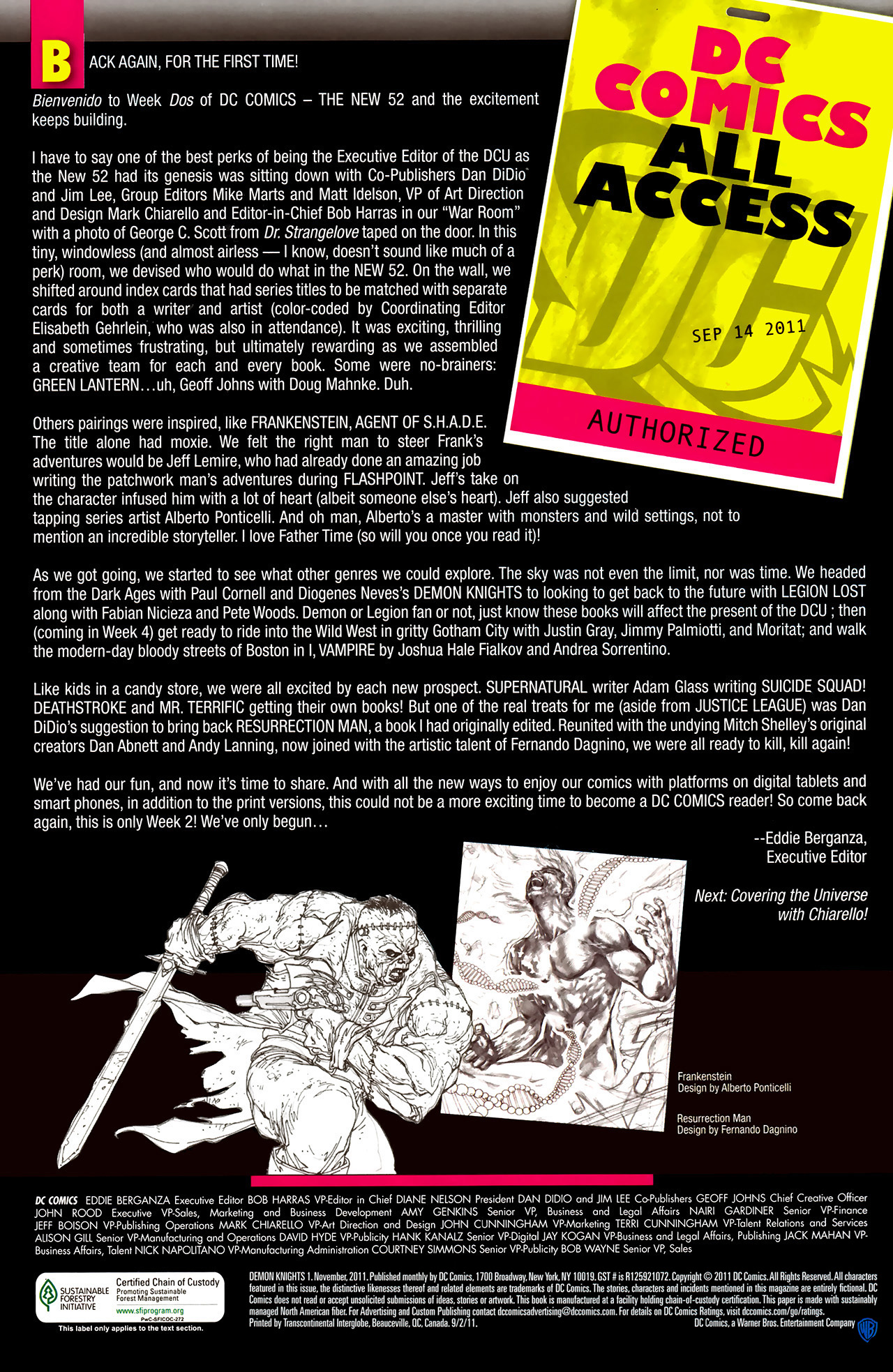 Read online Demon Knights comic -  Issue #1 - 23