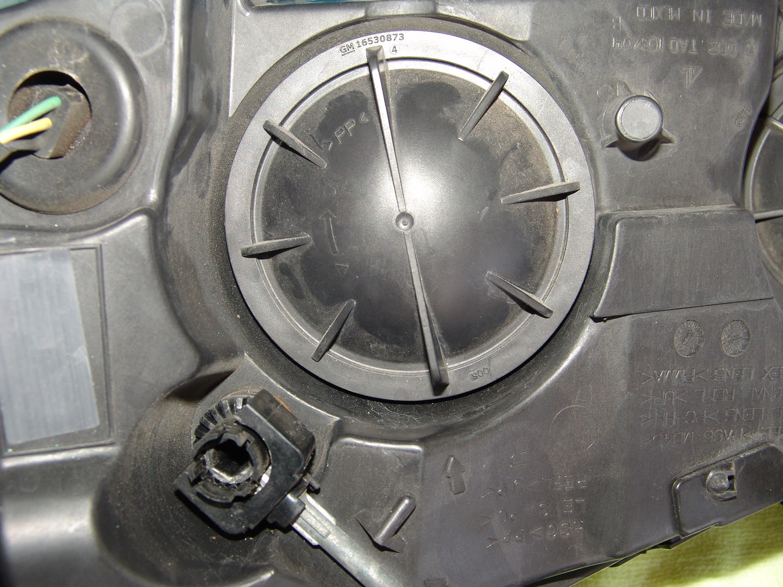 Sparky's Answers: 2007 Pontiac G6, Changing The Headlight ... 2009 g6 headlight wiring harness 