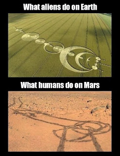 what humans do on mars discovery robot making penis shape in martian soil